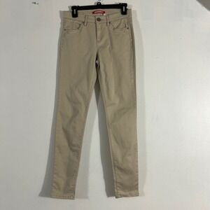 Unionbay Skinny Pants Women Size 5 Tan Khaki Stretch Casual Chino Trousers